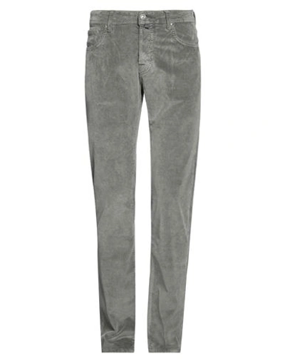Shop Jacob Cohёn Man Pants Grey Size 31 Cotton, Modal, Elastane, Polyester