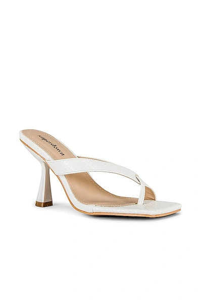 Superdown Lani Heel In White