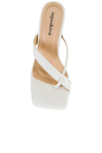 Superdown Lani Heel In White
