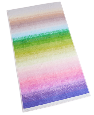 Shop Missoni Carissa Cotton Beach Towel, 39" X 71" In Multicolor