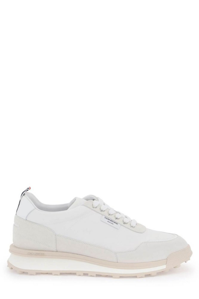 Shop Thom Browne Tech Lace In White