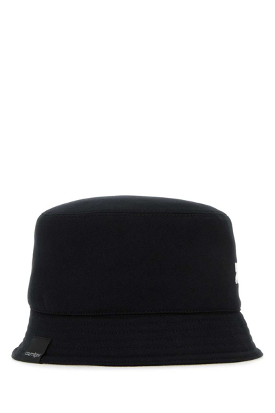 Shop Courrèges Logo Embroidered Bucket Hat In Black