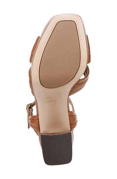 Shop 27 Edit Naturalizer Jaime Ankle Strap Platform Sandal In English Tea Leather