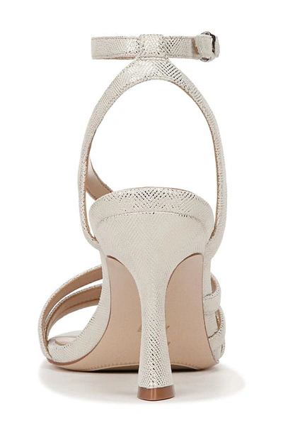 Shop 27 Edit Naturalizer Colette Strappy Sandal In Silver Leather