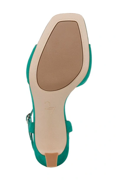 Shop 27 Edit Naturalizer Grace Ankle Strap Sandal In Jade Green Suede
