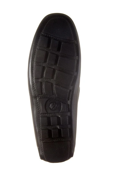 Shop Nordstrom Fletcher Driving Loafer In Black