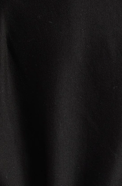 Shop Gestuz Rifagz Ruched Sleeve T-shirt In Black