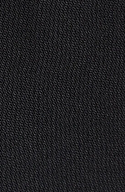Partow Caleb Double Breasted Cotton Twill Blazer In Black