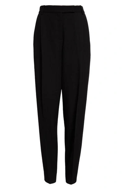 Partow Bacall Cotton Twill Pants In Black