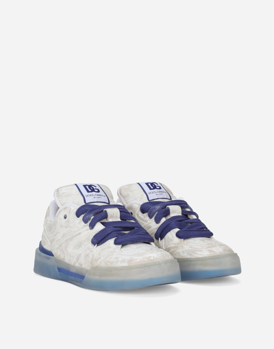 Dolce & Gabbana New Roma Sneakers In White
