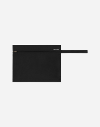Dolce & Gabbana Drawstring-fastening Swim Shorts In Black