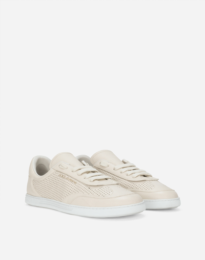 Dolce & Gabbana Saint Tropez Low-top Sneakers In White