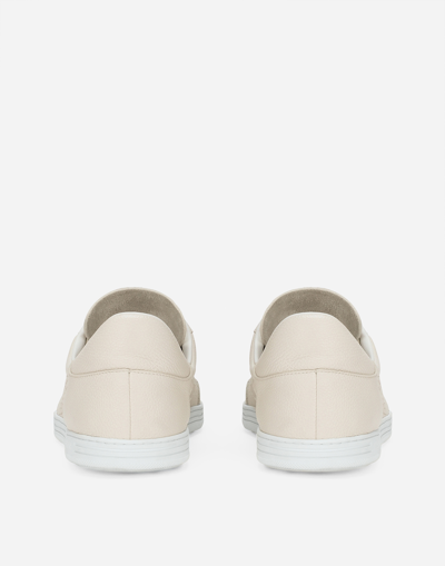 Dolce & Gabbana Saint Tropez Low-top Sneakers In White