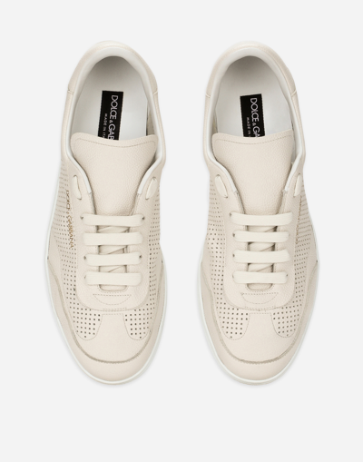Dolce & Gabbana Saint Tropez Low-top Sneakers In White