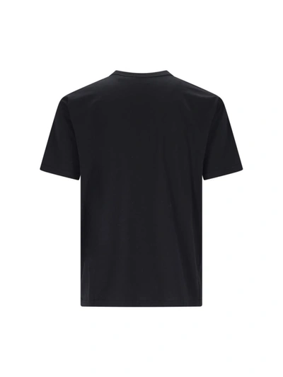 Shop Burberry T-shirts And Polos In Black