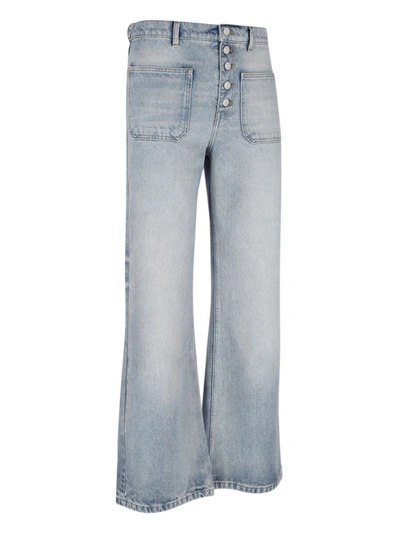 Shop Courrèges Jeans In Blue