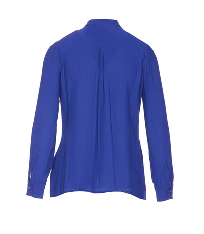 Shop Elisabetta Franchi Shirts In Blue