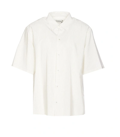 Shop Lanvin Shirts In White