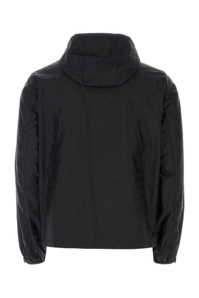 Shop Valentino Garavani Jackets In Black