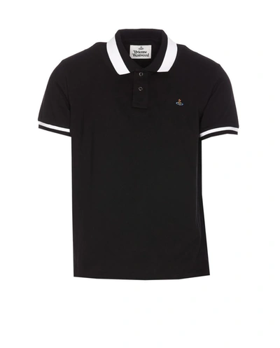Shop Vivienne Westwood T-shirts And Polos In Black