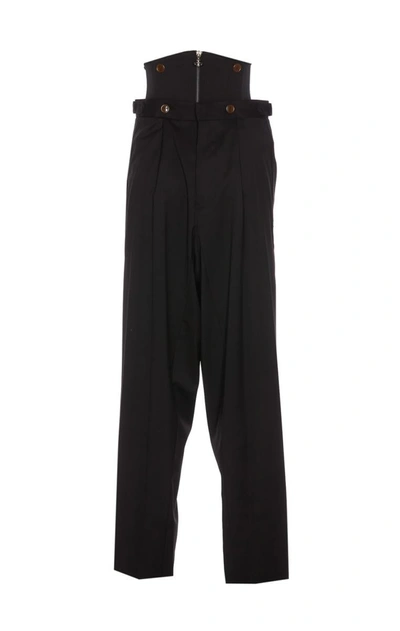 Shop Vivienne Westwood Trousers In Black