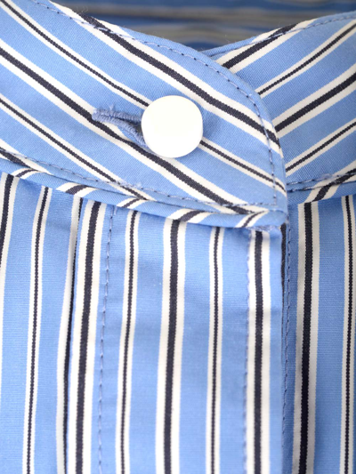 Shop Isabel Marant Reggy Male-style Shirt In Blue