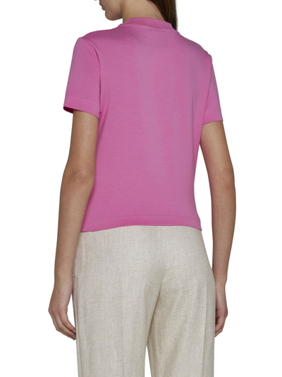 Shop Jacquemus T-shirt In Pink