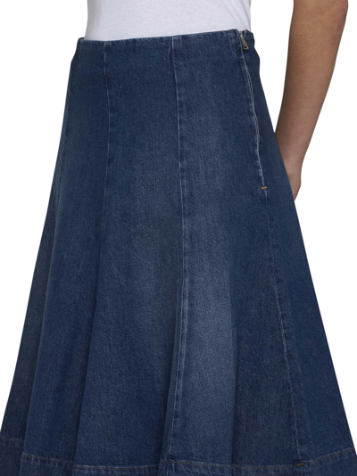 Shop Khaite Skirt In Archer