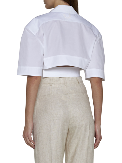 Shop Jacquemus Shirt In White