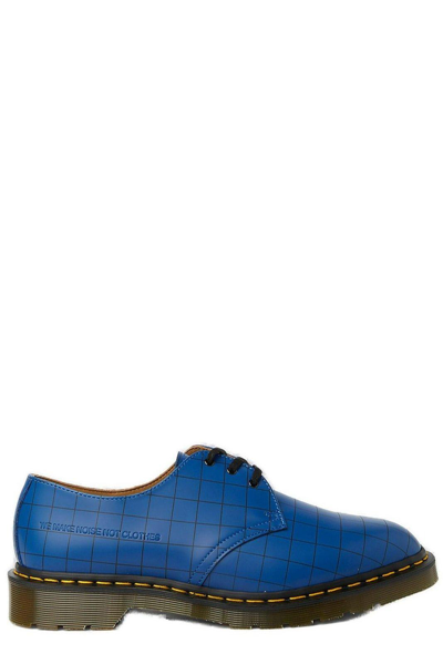 Shop Dr. Martens' X Undercover 1461 Lace-up Derby Shoes In Blue