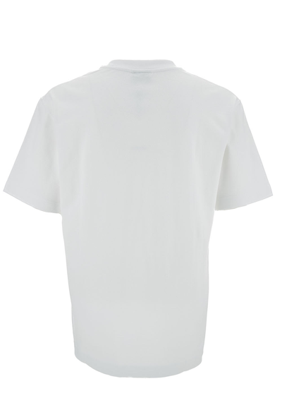 Shop Jacquemus Le Tshirt Gros Grain In White