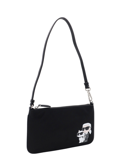 Shop Karl Lagerfeld Shoulder Bag In Black