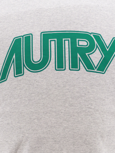 Shop Autry T-shirt In Grey