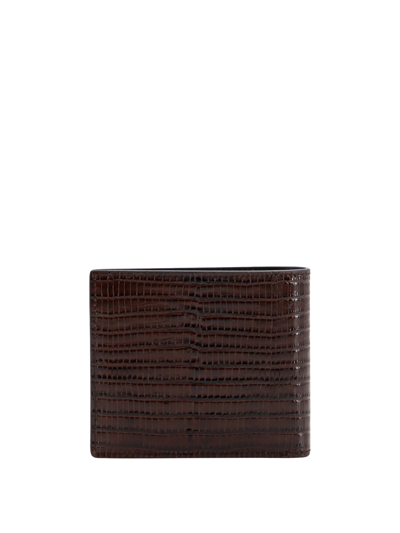 Shop Tom Ford Wallet In Brown