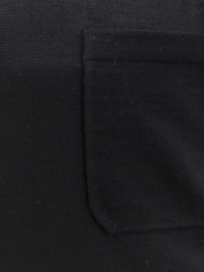 Shop Saint Laurent Cassandre Polo Shirt In Black
