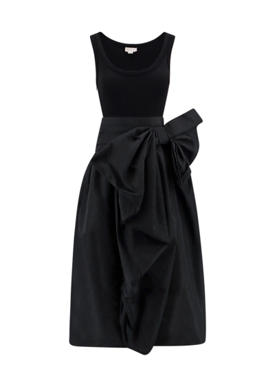 Shop Alexander Mcqueen Dress In Black