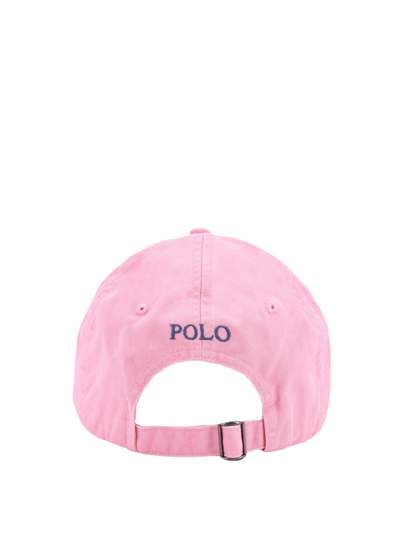 Shop Polo Ralph Lauren Hat In Pink