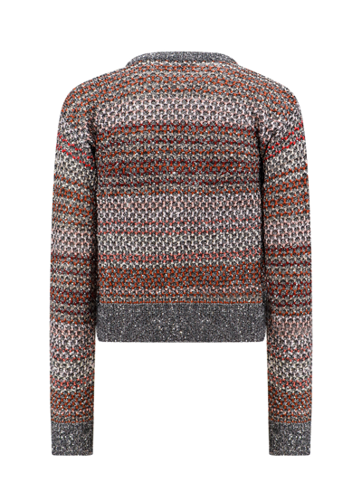 Shop Missoni Cardigan In Multicolor