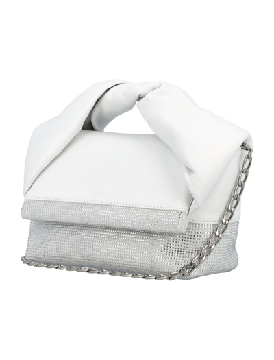 Shop Jw Anderson Medium Twister Bag In White
