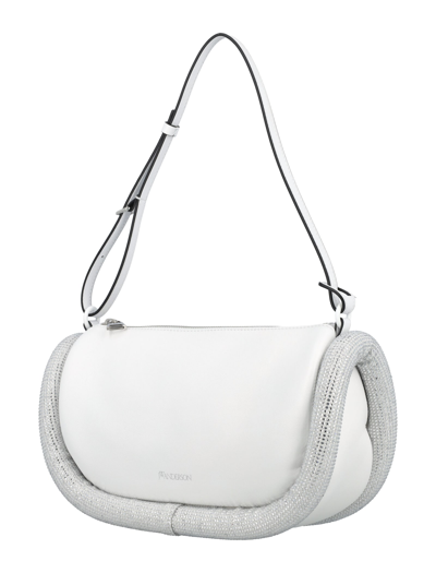 Shop Jw Anderson Bumper-15 Shoulder Bag In White