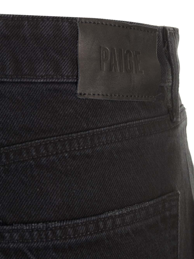 Shop Paige Denim Pencil Skirt In Black