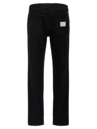Shop Dolce & Gabbana Audrey Jeans In Black