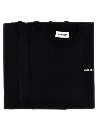 Shop Ambush 3 Pack T-shirt In Black