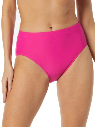 Shop Coco Reef Contours Onyx High-waist Bikini Bottom In Zinnia