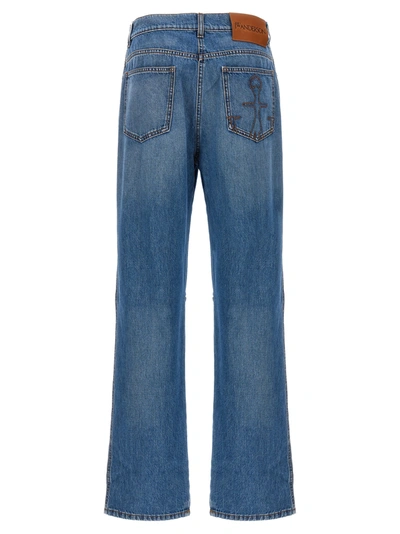 Shop Jw Anderson Cut-out Jeans Blue
