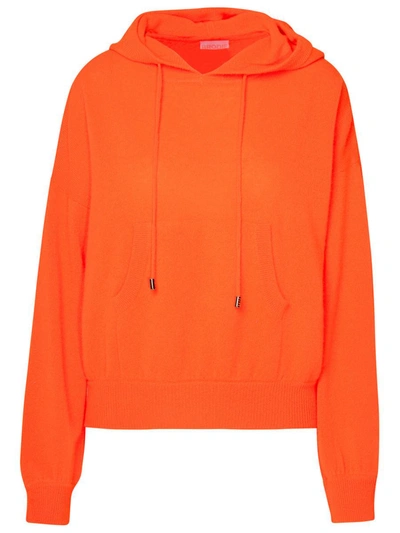 Shop Brodie Cashmere Orange Cashmere Sweater