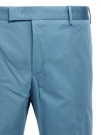 Shop Pt Torino Dieci Pants Light Blue