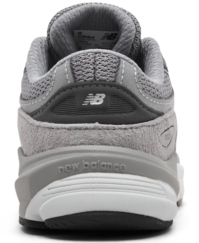 Shop New Balance Toddler Kids 990 V6 Casual Sneakers From Finish Line In Gray,black