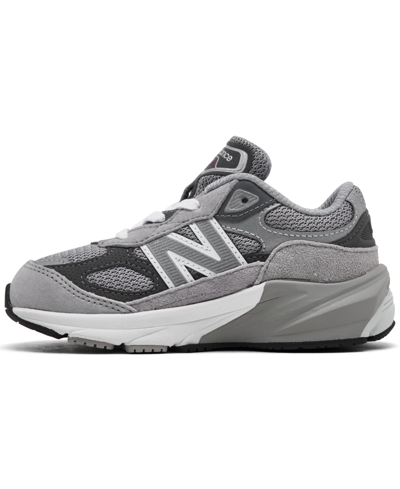 Shop New Balance Toddler Kids 990 V6 Casual Sneakers From Finish Line In Gray,black