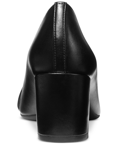 Shop Michael Kors Michael  Women's Jilly Pointed-toe Flex Pumps In Black
